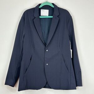 Brand New FF.LA Nomad Women's Navy Blue Single Breasted Blazer L Office